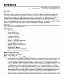 Medical Assistant Externship Resume Example Sv Ob Gyn Patchogue New York