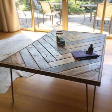 Herringbone Coffee Table Coffee Table Shabby Chic Kitchen Diy Coffee Table