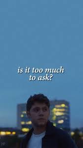 Is it too much to ask? Too Much To Ask Niall Horan Niall Horan Lyrics One Direction Quotes One Direction Lyrics