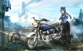 With the classic method, if the cast fails, an invalidcastexception is thrown. Anime Girl And Boy On Motorcycle Novocom Top