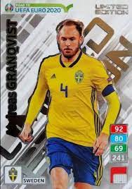 Andreas granqvist plays for the sweden national team in pro evolution soccer 2020. Andreas Granqvist Sweden Adrenalyn Xl Euro 2020 Card Le Agr