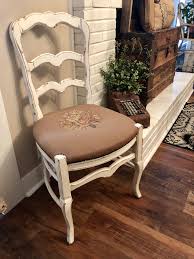 Chalk Painted French Country Chair Pam Hancock Designs French Country Chairs My Furniture Design