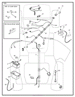 Lawn mower wiring diagram likewise husqvarna lawn tractor wiring. Husqvarna Yth20k46 240462 2011 05 Parts Diagram For Electrical