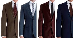 Suit Colors What To Pick To Match Your Wardrobe Black Lapel