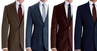 Suit Colors What To Pick To Match Your Wardrobe Black Lapel