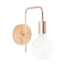 Aplique Industrial De Metal Cobrizo Maisons Du Monde Applique Murale Chambre Applique Industrielle Aplique Murale