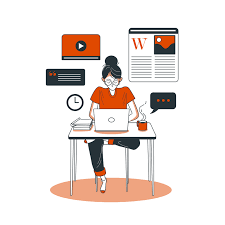 Ikon kategori Templates, ilustrasi dokumen template dengan latar belakang hijau