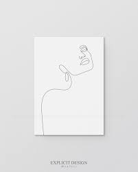 Black And White Face Drawing One Line Gesicht Zeichnung Skizze Kunst Frau In Einer Linie Mode Druckbare Elegante Schwarz Und Weiss Weibliche Poster Minimalistische Schonheit Illustration Druck Skizzen Kunst Gesicht Zeichnungen Skizzen
