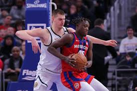 The pistons scored 186 points, the most points in nba history, in a triple overtime game against the denver nuggets in 1983. Pistons Vs Nuggets Final Score Team Effort Delivers Ot Win Against Jokic Nuggets Detroit Bad Boys