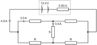 What is the voltage difference? Physics Reference The Circuit Shown Contains A Resistor S That Is Neither In Series Nor In Parallel With The Other Resistors