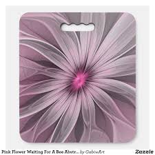 Fantasy Flower Abstract Plum Floral Fractal Art Seat Cushion Zazzle Com Fractal Art Flower Graphic Abstract