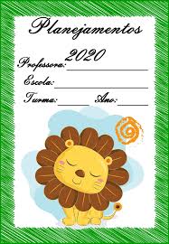 capas para planejamentos 2020 tema safari espaco professor educacao infantil projeto pedagogico educacao infantil portfolio educacao infantil planejamentos 2020 tema safari
