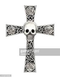 Check spelling or type a new query. Skull Cross Rose Vintage Tattoo Clipart Image