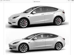 Tesla Model 3 And Model Y Side By Side Tesla Model S Tesla Model Tesla Car