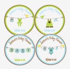 These full color printable invitations for a baby shower are easy to print from your home computer. Baby Shower Labels And Tags Baby Viewer