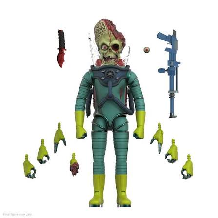 Mars Attacks ULTIMATES! Wave 01 - Martian (Smashing the Enemy)