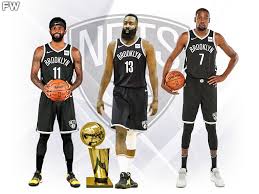 This kevin durant brooklyn nets portrait print is original artwork created by robot eats popcorn. 5 Reasons Why The Brooklyn Nets Will Win The 2021 Title If They Land James Harden Fadeaway World