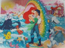 Ariel Diamond Painting 45 X 60 Cm Made By Me
