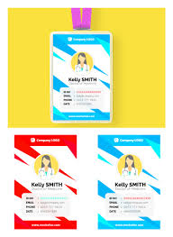 All of our professionally made designs are 100% free to use and can be customized as much or as little as you want! Free Employee Id Card Design Mockofun