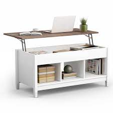 Get free shipping on qualified lift top coffee tables or buy online pick up in store today in the furniture department. Costway Lift Top Coffee Table W Hidden Compartment And Storage Overstock 18298805