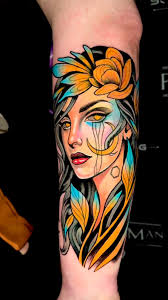 I don’t do neo traditional very often. I really enjoyed this piece.,  #tattoo #tattooing #tattoos #tattoostudio #thepaintedman  #neotraditionaltattoo #neotradtattoo #neotraditonal #uk #bolton ...