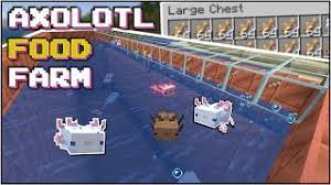 Minecraft 1 17 Axolotl Food Farm Tutorial Easy Compact Expandable Youtube