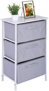 Giveyo Three Layer Iron Bedside Table Modern Minimalist Apartment Hotel Bedside Storage Cabinet Home B In 2020 Small Storage Cabinet Iron Bedside Table Dresser Storage