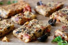 Panisse Aux Olives Noires Et Tomates Sechees Recette Recettes De Cuisine Tomates Sechees Et Alimentation