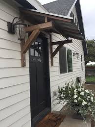 Front Porch Awning Made From Recycled Materials In 2020 House Awnings Porch Awning House Exterior