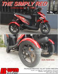 Honda Beat Trike Info 0271711891 Custom Bikes Trike Bike