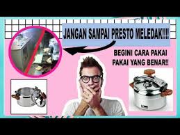 Cara presto iga sapi panci maxim dengan panci presto maxim, lengkap step by step. Mudah Banget Review Dan Cara Menggunakan Presto Oxone 8 Liter Youtube
