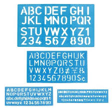 This size is considered big. 1 X Letter And Number Stencil Sets Sizes 8 10 20 30mm Assorted Colors Walmart Com