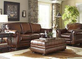 Leather can be a great choice for families and homes with pets. Vintage Autumn Living Rooms Havertys Furniture Living Room Leather Brown Living Room Decor Furniture