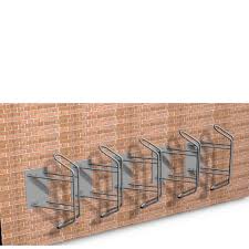 Fahrradstaender Feuerverzinkt Wandmontage 45 Grad Vorderradeinstellung Fs76 Mit Wand Abex Stahlbau Rohrbiegen Stadtmobel Gmbh