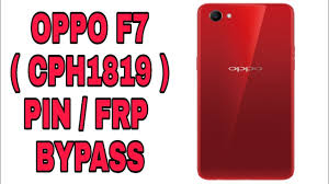 Before restarting, you must bear in mind that you must know the pin code of the sim card and the unlock pattern or password of the f7, since it will request . Oppo F7 Cph1819 Pin Frp Unlock Bypass Youtube