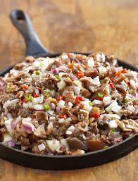 Sisig Filipino Meat Salad Recipe On Food52 Recipe Sisig Recipe Sisig Sizzling Recipe