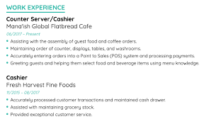 work experience on a resume 41+ job