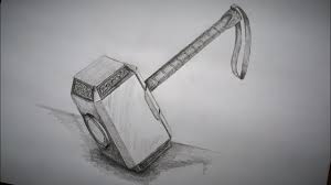 Mjolnir How To Draw Thor S Hammer Youtube Stormbreaker is an enchanted axe used by thor. mjolnir how to draw thor s hammer