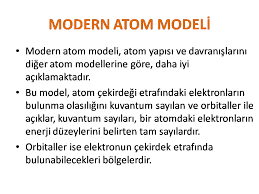 Modern Atom Modeli Konu Ozeti 9 Sinif Kimya Atom Modelleri Konu Anlatim Sunusu 2019 2020