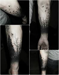 Tree Forest Birds Tattoo Tattoos Picture Tattoos Sleeve Tattoos