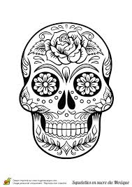 Aujourd'hui, la décision de la france d'instaurer « un isolement. Coloriage Mandala Tete De Mort Mexicaine Novocom Top
