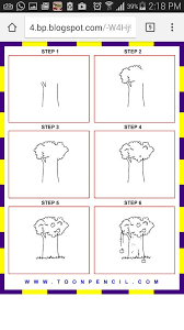 Make leafy shapes at top of oval to signal where the pineapple fruit and stem/leaves connect. Pin By Elsa Joseph On Drawings Apple Tree Drawing Drawing For Kids Drawing For Beginners