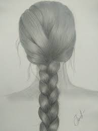 Sac Orgu Hair Braid Karakalem Cizim Teknikleri Cizimler Cizim