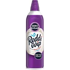 Reddi-wip Zero Sugar Whipped Topping Made with Real Cream, Perfect for  Pumpkin & Apple Pie, 13 oz - Walmart.com
