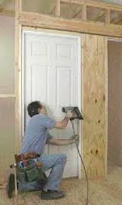 The vertical legs create the pocket. Installing Your Basic Pocket Door Kit Jlc Online