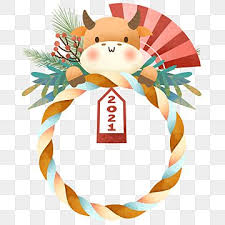 2021 수채화 카와이 해피 송아지 2021 새해 가축무료 다운로드를위한 png 및 psd 파일 in 2021 cute drawings christmas ornaments watercolor