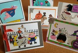 With all the frightful fun, screeches and screams! How To Make Simple Halloween Cards Joyful Daisy