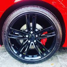 Black And Red Camaro Rims Pin On Scratched Rims Repair