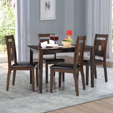 Other add on's available separately; Royaloak Aspen Four Seater Dining Table Set Brown Amazon In Furniture