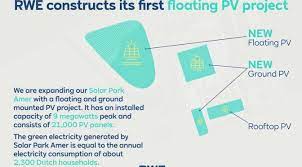 With around 3,500 employees, the company has onshore and offshore wind farms. 13 400 Solar Panels On A Lake Rwe Constructs Its First Floating Photovoltaic Project Reve News Of The Wind Sector In Spain And In The World